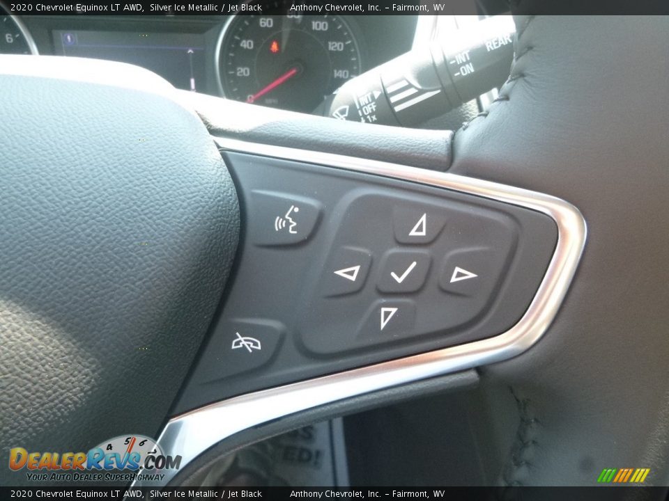 2020 Chevrolet Equinox LT AWD Silver Ice Metallic / Jet Black Photo #18