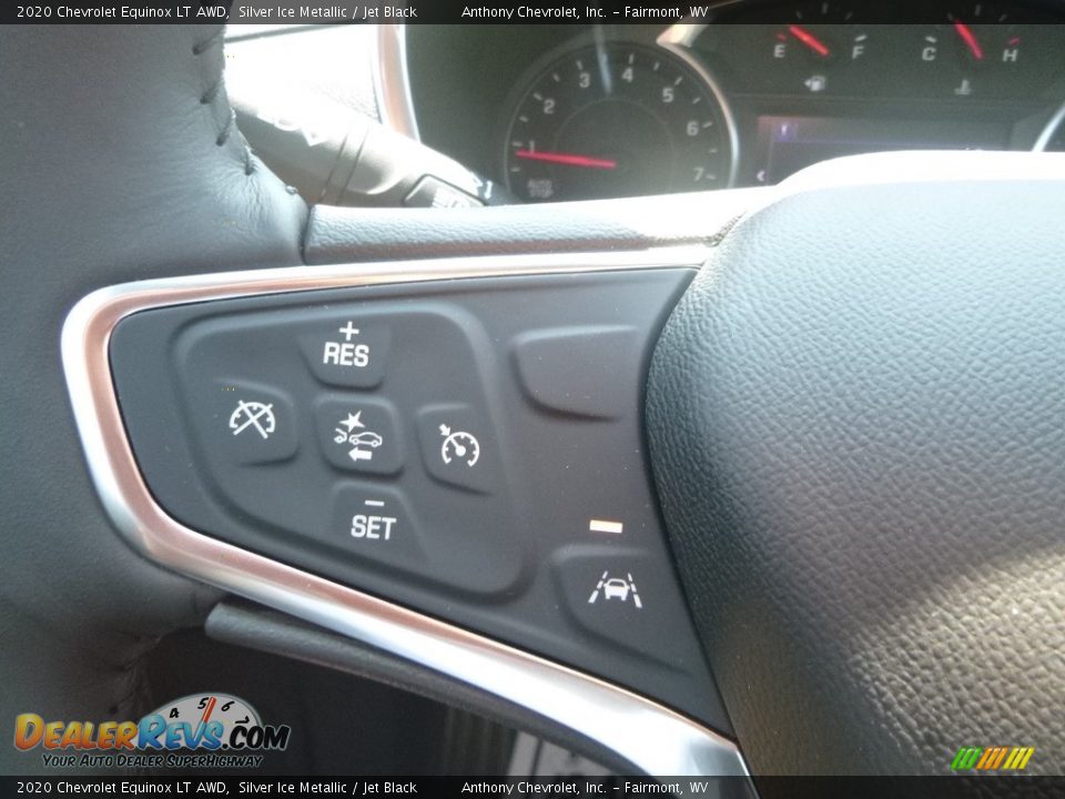 2020 Chevrolet Equinox LT AWD Silver Ice Metallic / Jet Black Photo #19