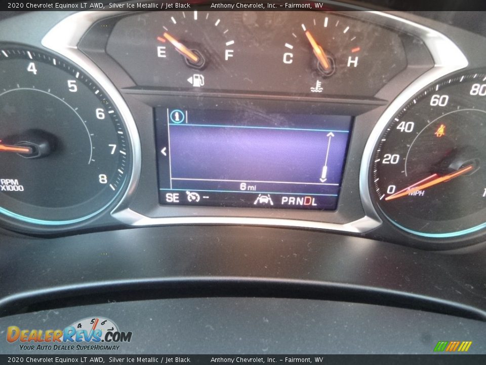 2020 Chevrolet Equinox LT AWD Silver Ice Metallic / Jet Black Photo #20