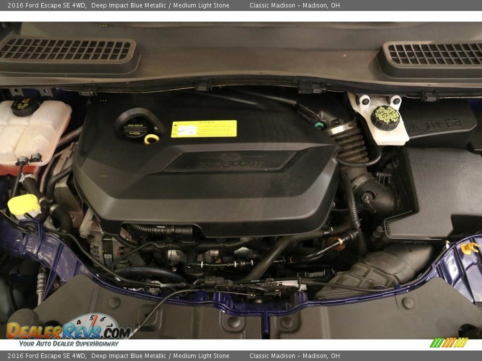 2016 Ford Escape SE 4WD Deep Impact Blue Metallic / Medium Light Stone Photo #18