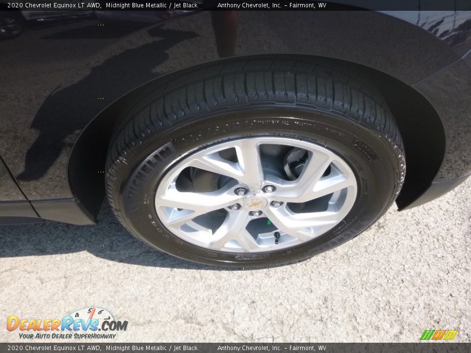 2020 Chevrolet Equinox LT AWD Midnight Blue Metallic / Jet Black Photo #2