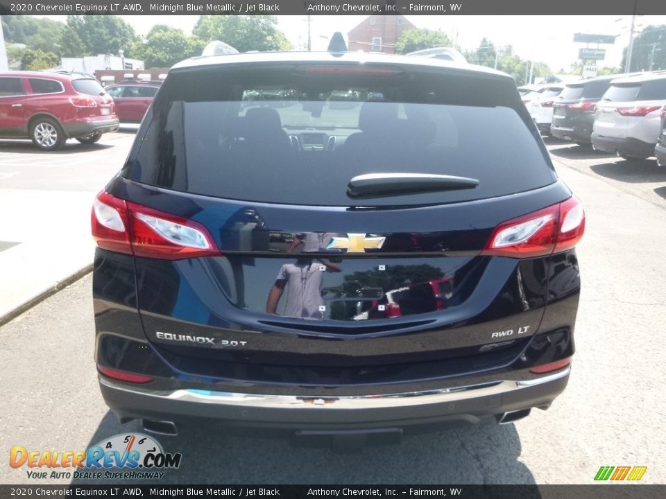 2020 Chevrolet Equinox LT AWD Midnight Blue Metallic / Jet Black Photo #5