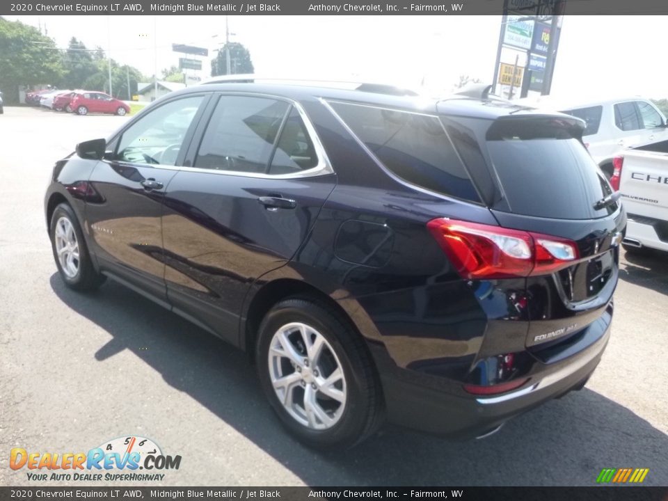 2020 Chevrolet Equinox LT AWD Midnight Blue Metallic / Jet Black Photo #6