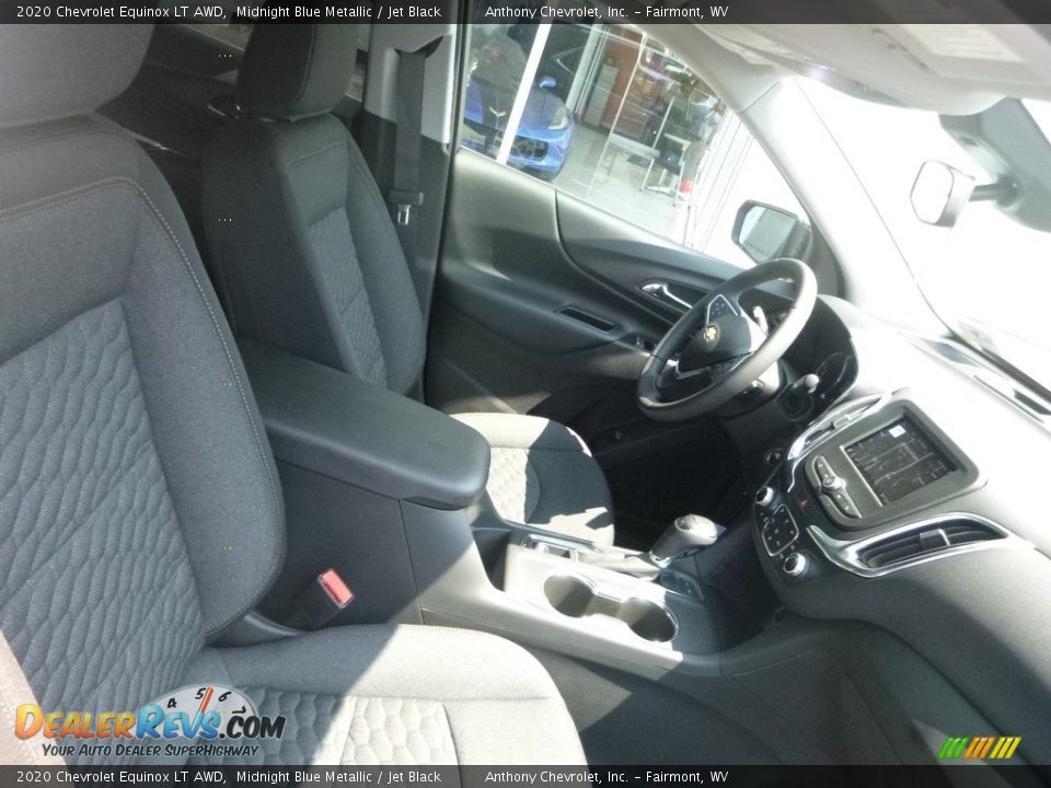 2020 Chevrolet Equinox LT AWD Midnight Blue Metallic / Jet Black Photo #10