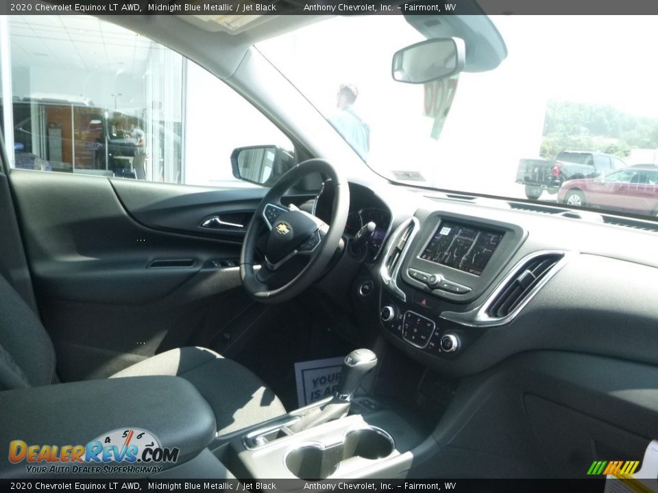 2020 Chevrolet Equinox LT AWD Midnight Blue Metallic / Jet Black Photo #11
