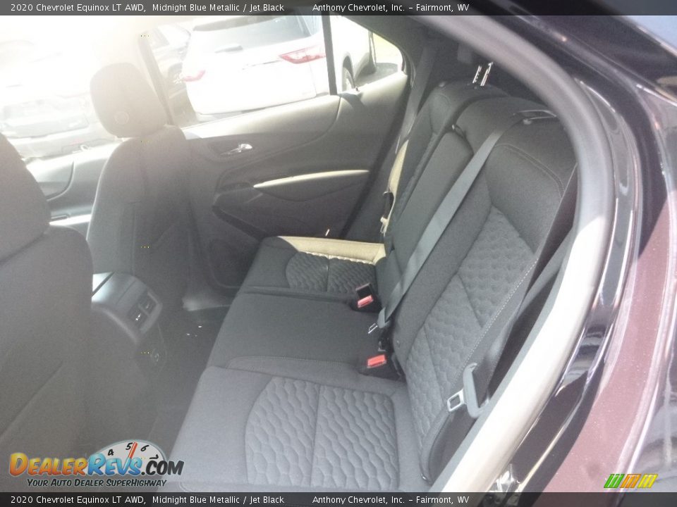 2020 Chevrolet Equinox LT AWD Midnight Blue Metallic / Jet Black Photo #12
