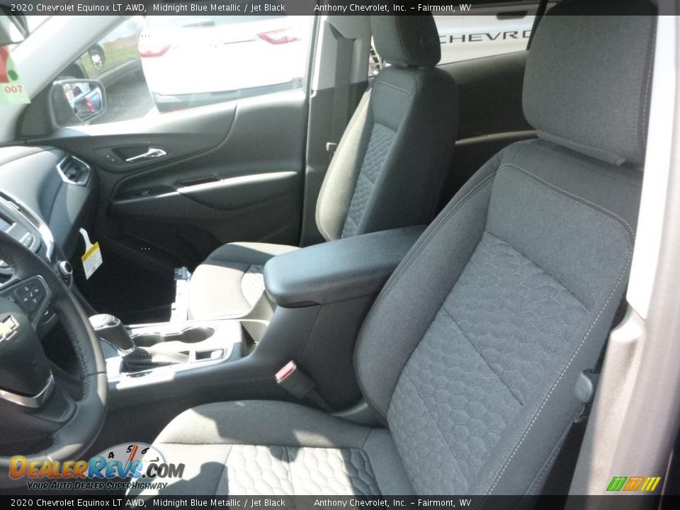 2020 Chevrolet Equinox LT AWD Midnight Blue Metallic / Jet Black Photo #13