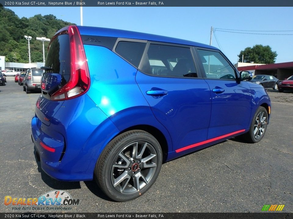 2020 Kia Soul GT-Line Neptune Blue / Black Photo #2