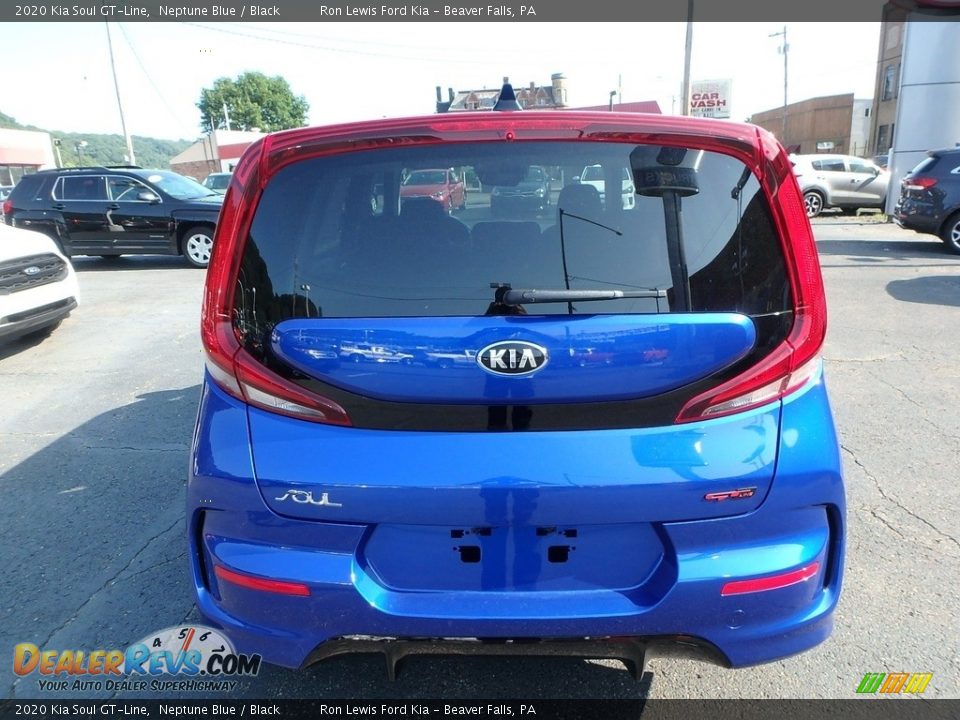 2020 Kia Soul GT-Line Neptune Blue / Black Photo #3