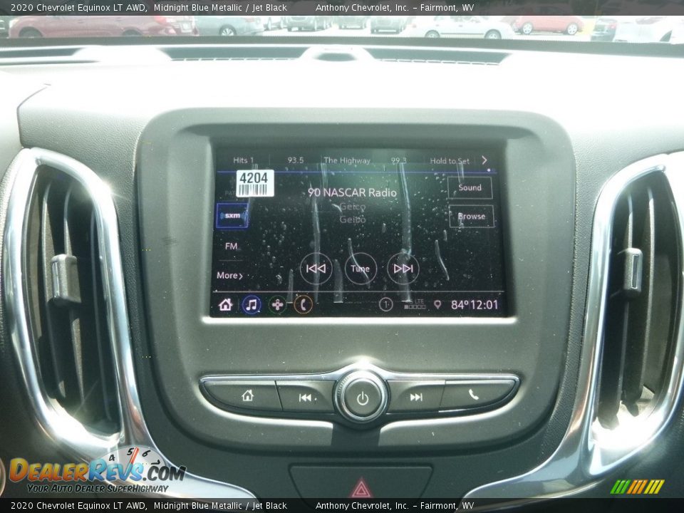 2020 Chevrolet Equinox LT AWD Midnight Blue Metallic / Jet Black Photo #16