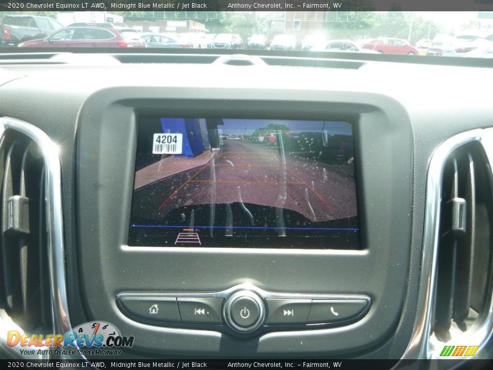 2020 Chevrolet Equinox LT AWD Midnight Blue Metallic / Jet Black Photo #17