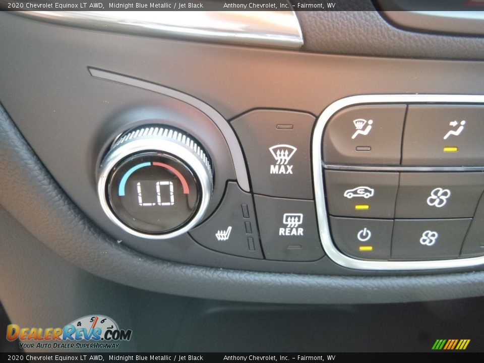 2020 Chevrolet Equinox LT AWD Midnight Blue Metallic / Jet Black Photo #18
