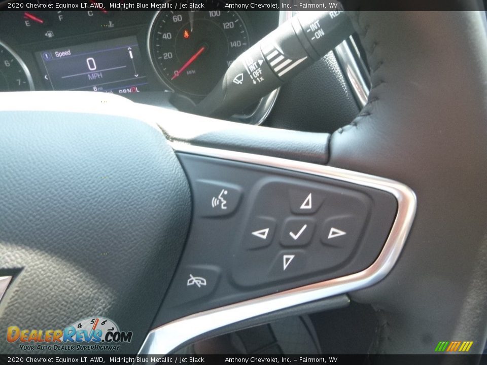 2020 Chevrolet Equinox LT AWD Midnight Blue Metallic / Jet Black Photo #19