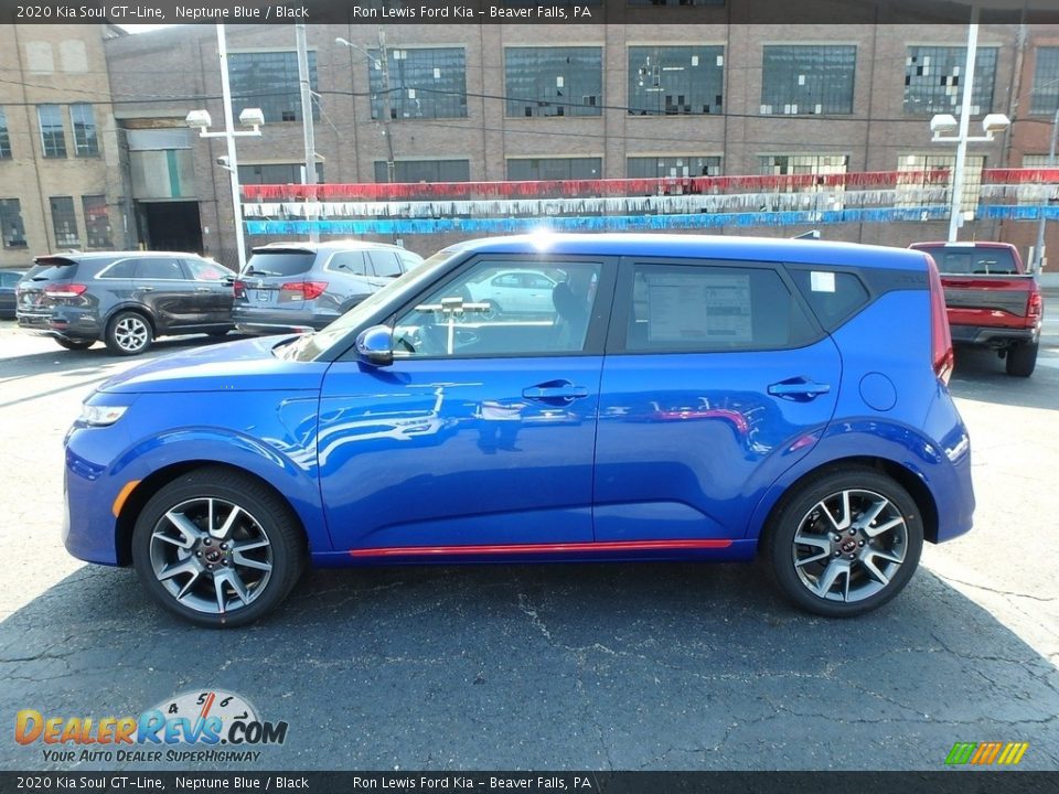2020 Kia Soul GT-Line Neptune Blue / Black Photo #6