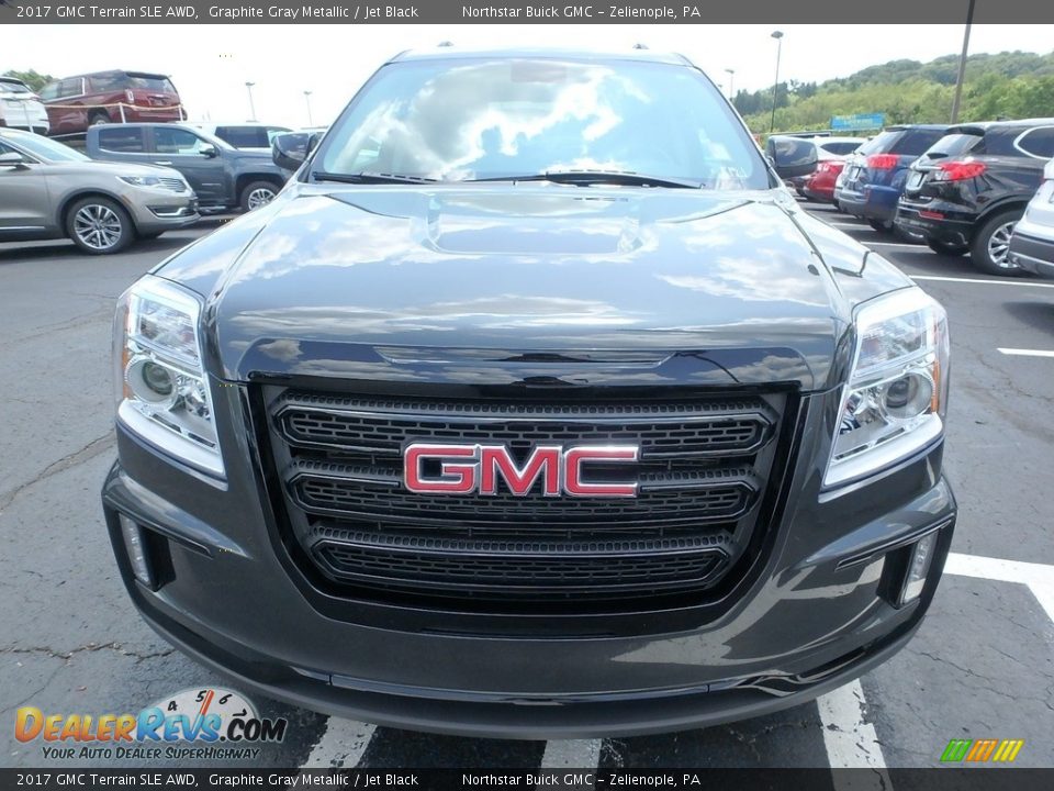 2017 GMC Terrain SLE AWD Graphite Gray Metallic / Jet Black Photo #3