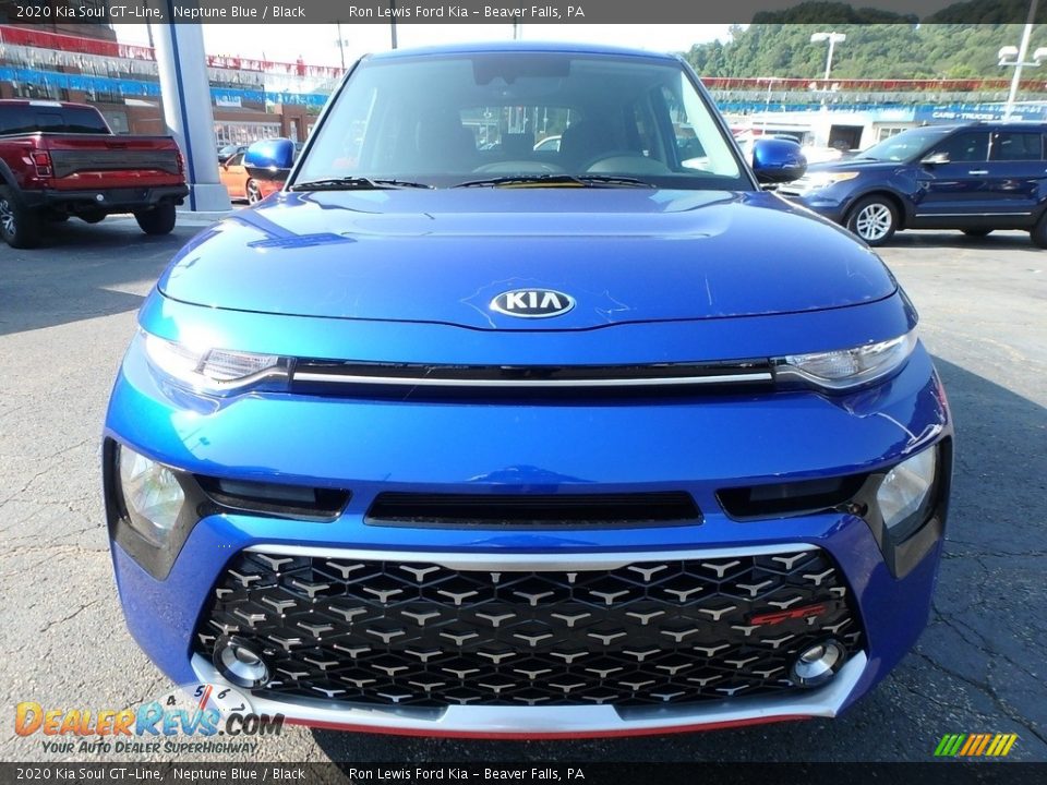 2020 Kia Soul GT-Line Neptune Blue / Black Photo #8
