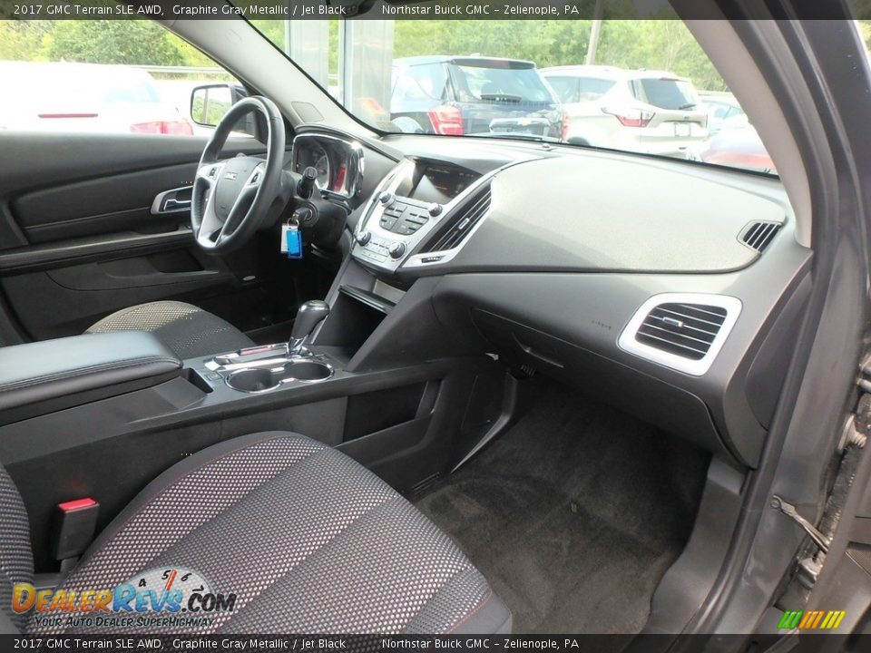 2017 GMC Terrain SLE AWD Graphite Gray Metallic / Jet Black Photo #6