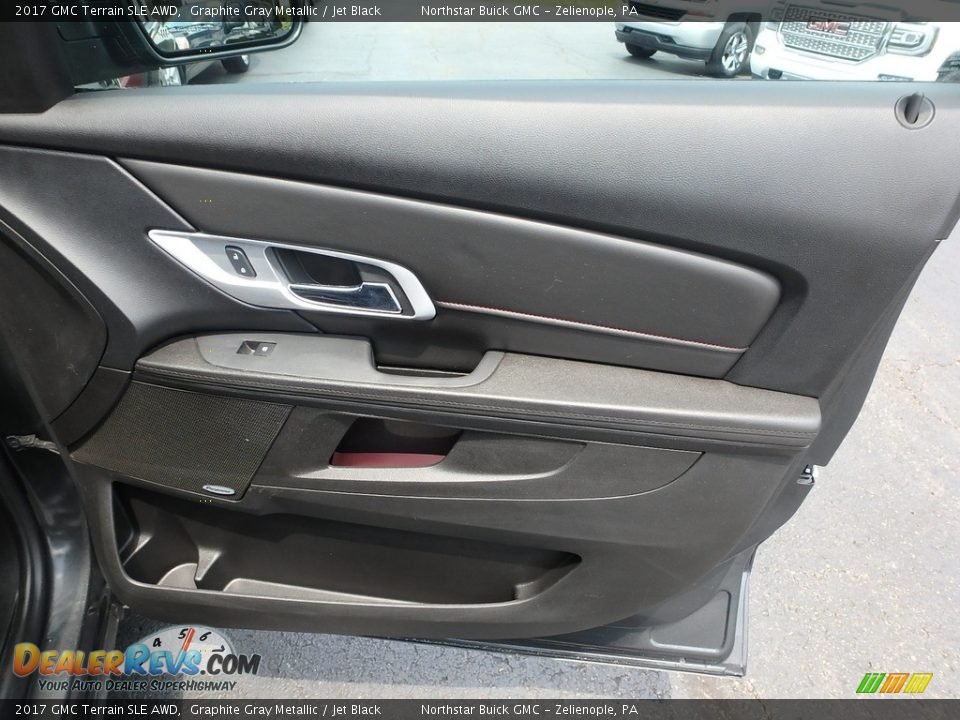 2017 GMC Terrain SLE AWD Graphite Gray Metallic / Jet Black Photo #7