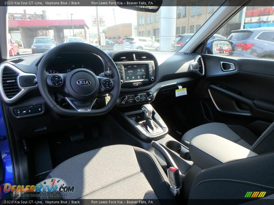 2020 Kia Soul GT-Line Neptune Blue / Black Photo #14