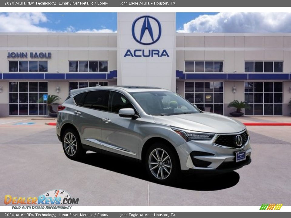 2020 Acura RDX Technology Lunar Silver Metallic / Ebony Photo #1