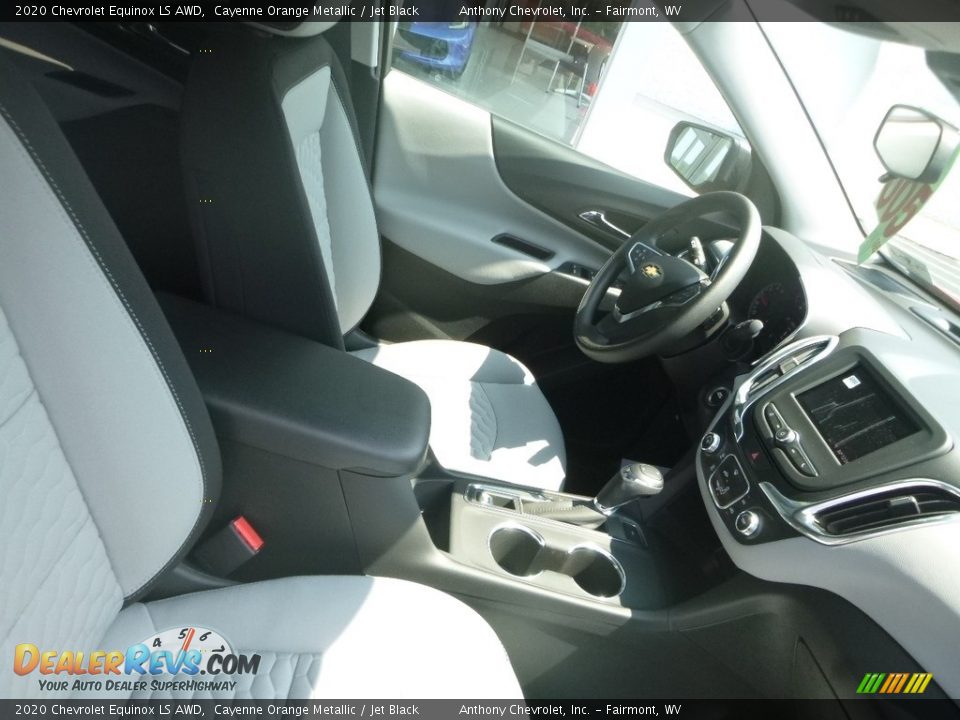 2020 Chevrolet Equinox LS AWD Cayenne Orange Metallic / Jet Black Photo #10