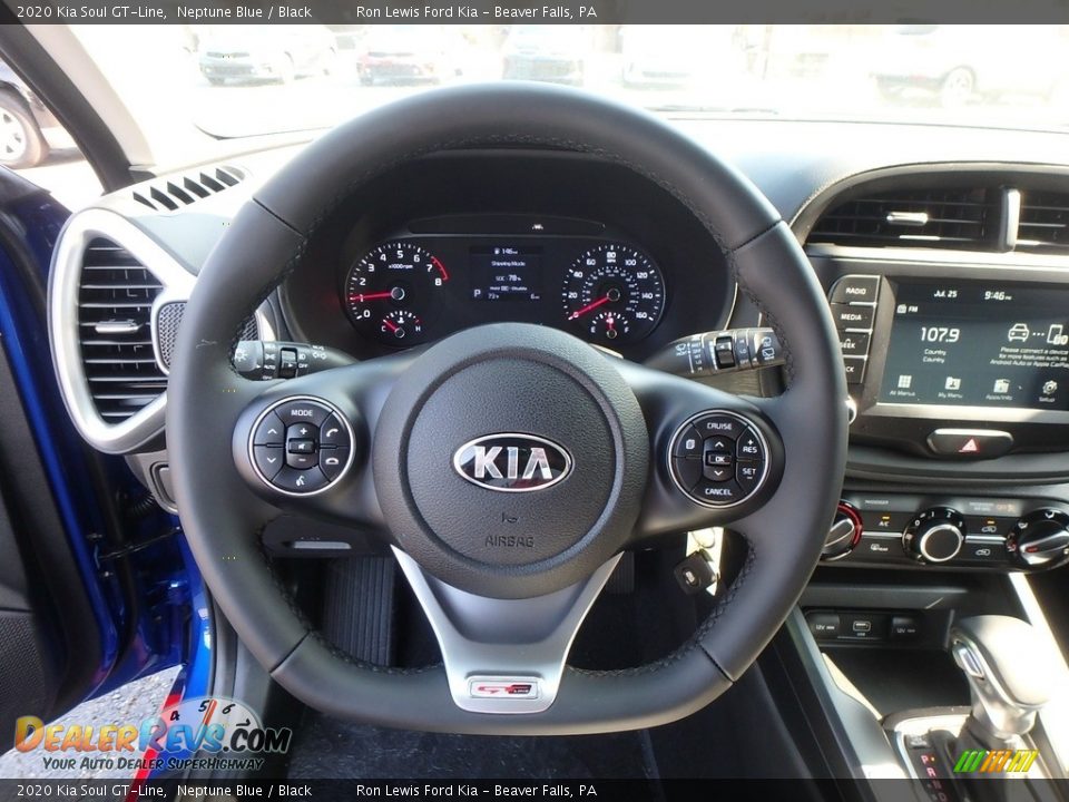 2020 Kia Soul GT-Line Neptune Blue / Black Photo #16