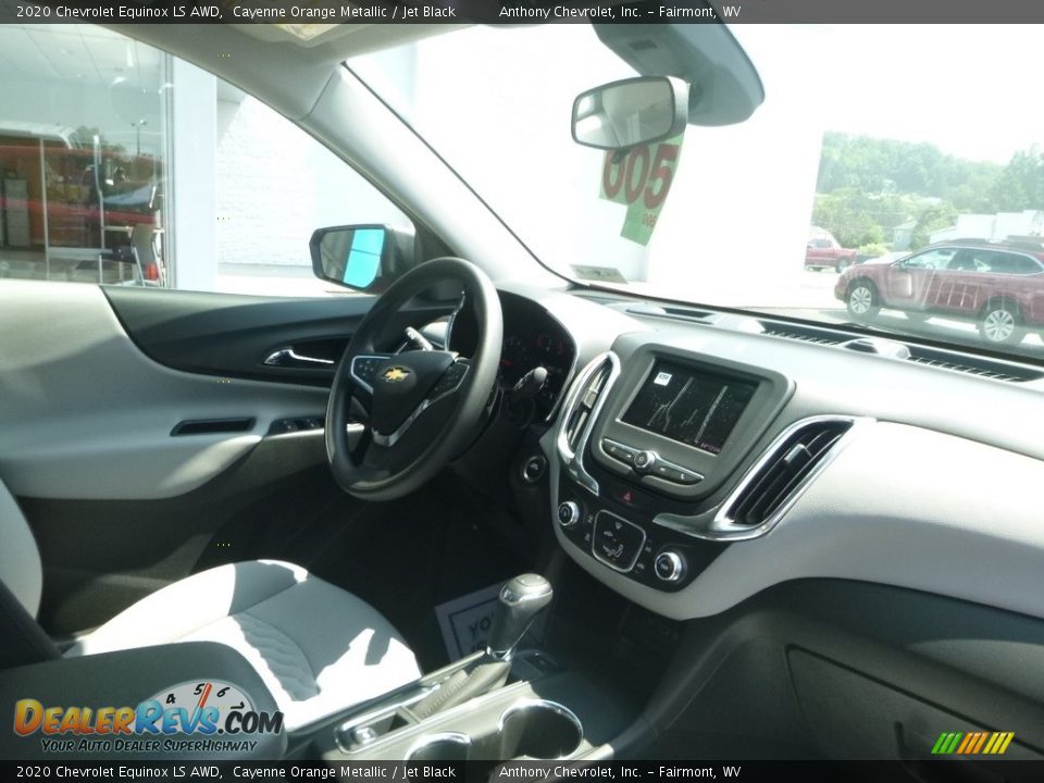 2020 Chevrolet Equinox LS AWD Cayenne Orange Metallic / Jet Black Photo #11