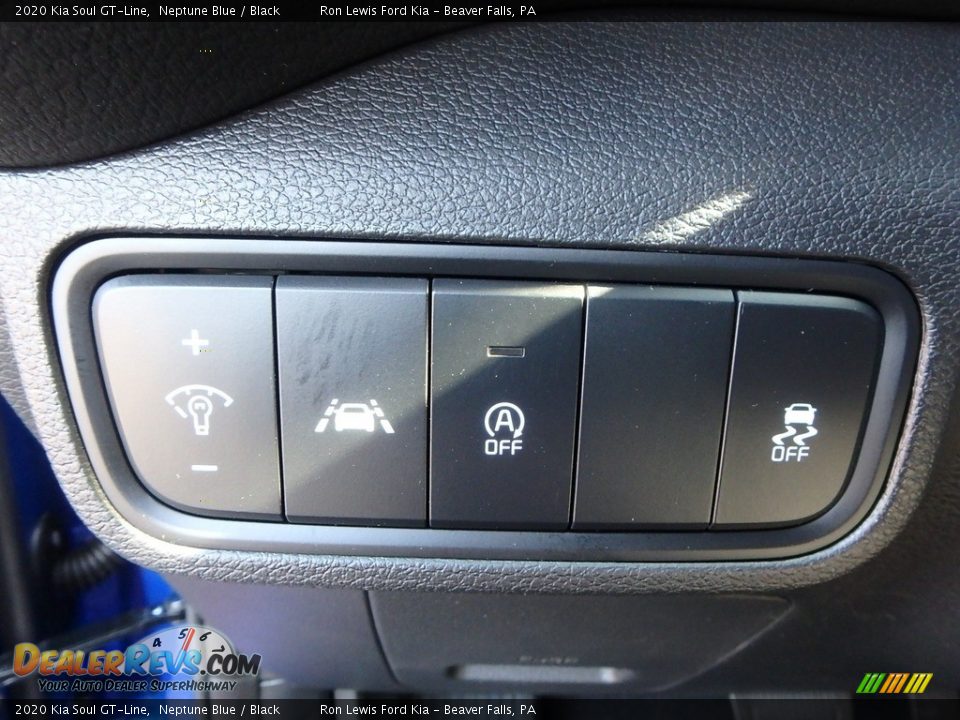 2020 Kia Soul GT-Line Neptune Blue / Black Photo #17