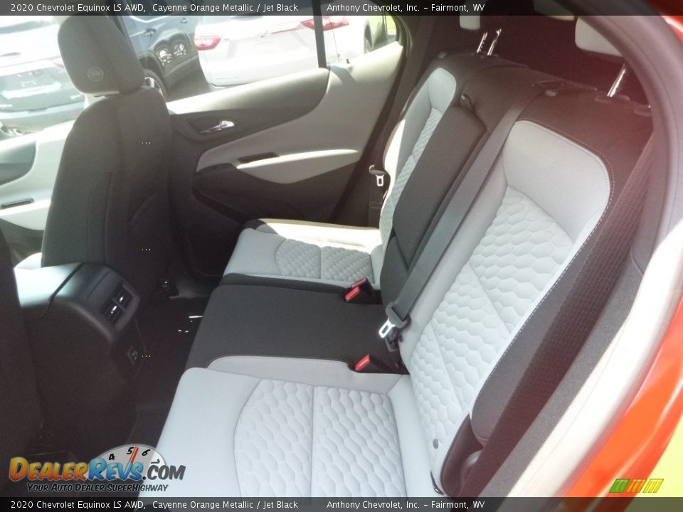 2020 Chevrolet Equinox LS AWD Cayenne Orange Metallic / Jet Black Photo #12