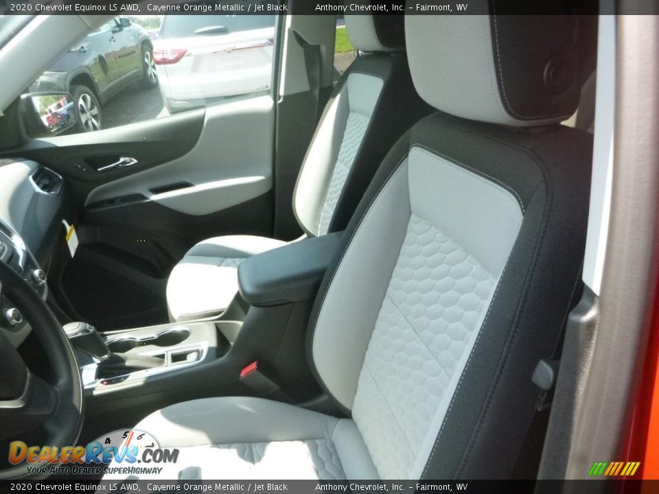2020 Chevrolet Equinox LS AWD Cayenne Orange Metallic / Jet Black Photo #13