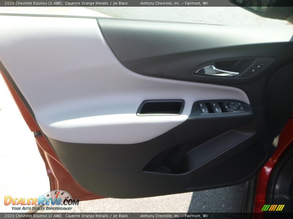 2020 Chevrolet Equinox LS AWD Cayenne Orange Metallic / Jet Black Photo #14