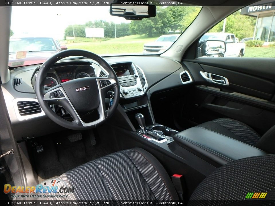 2017 GMC Terrain SLE AWD Graphite Gray Metallic / Jet Black Photo #18