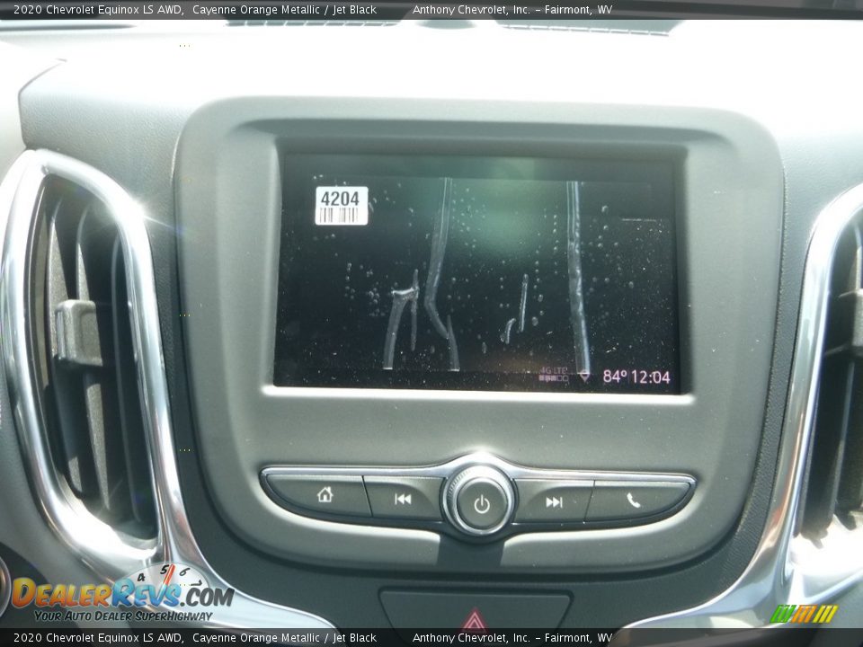 2020 Chevrolet Equinox LS AWD Cayenne Orange Metallic / Jet Black Photo #16