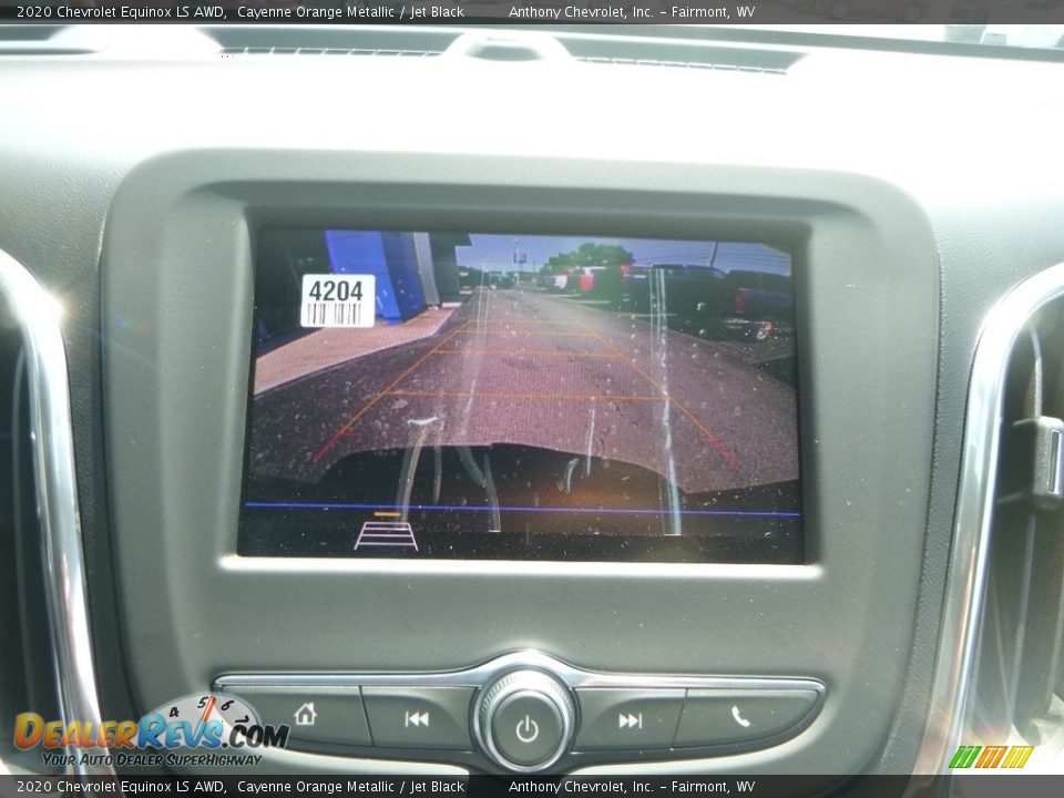 2020 Chevrolet Equinox LS AWD Cayenne Orange Metallic / Jet Black Photo #17