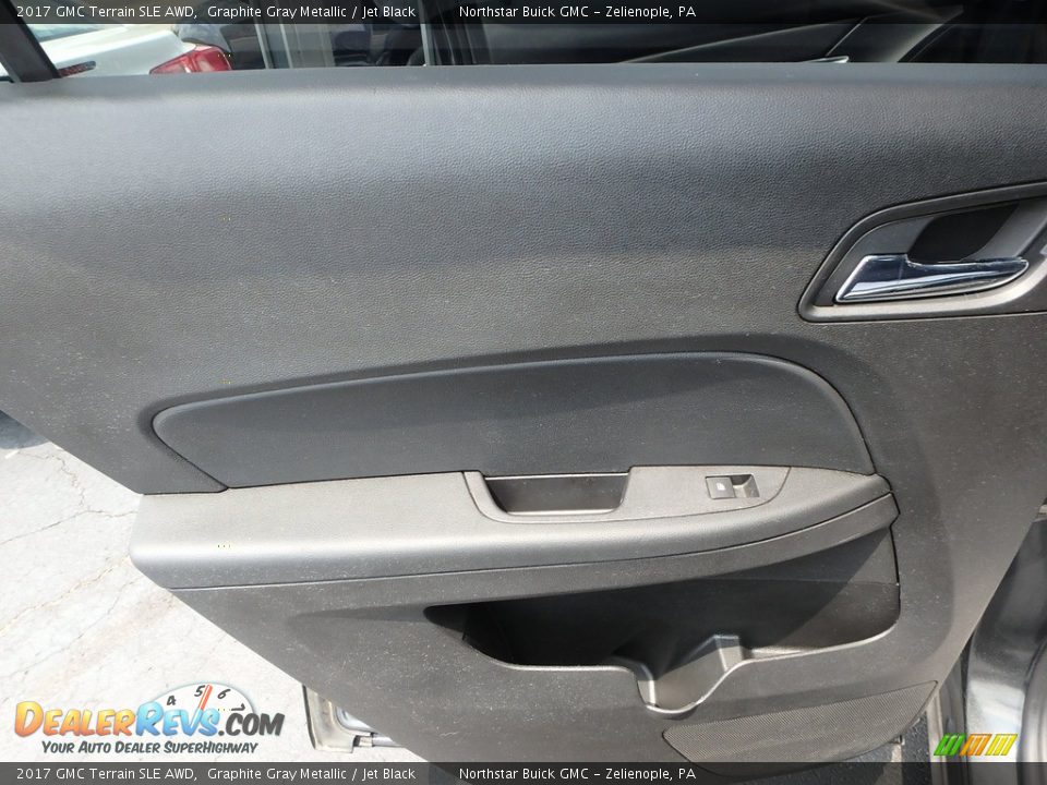 2017 GMC Terrain SLE AWD Graphite Gray Metallic / Jet Black Photo #19
