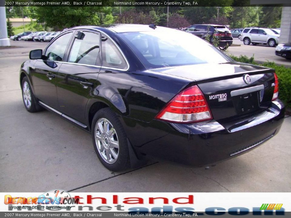 2007 Mercury Montego Premier AWD Black / Charcoal Photo #2