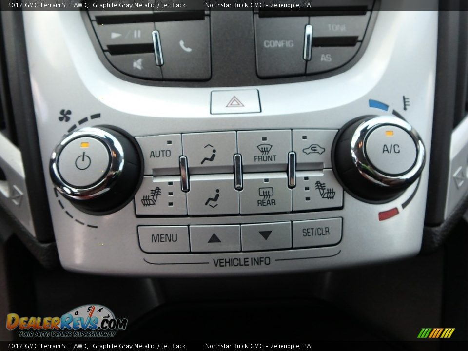 2017 GMC Terrain SLE AWD Graphite Gray Metallic / Jet Black Photo #26