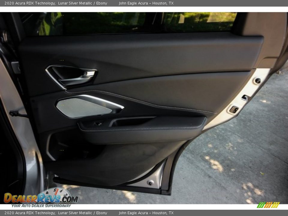 2020 Acura RDX Technology Lunar Silver Metallic / Ebony Photo #20