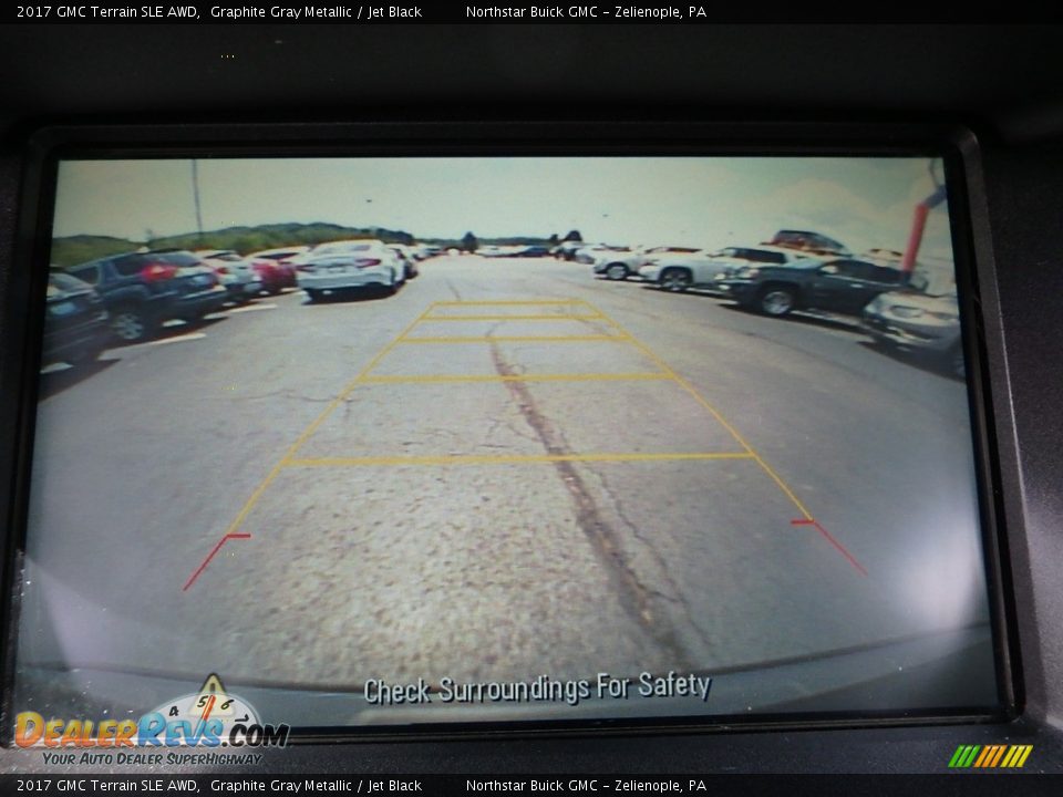 2017 GMC Terrain SLE AWD Graphite Gray Metallic / Jet Black Photo #28