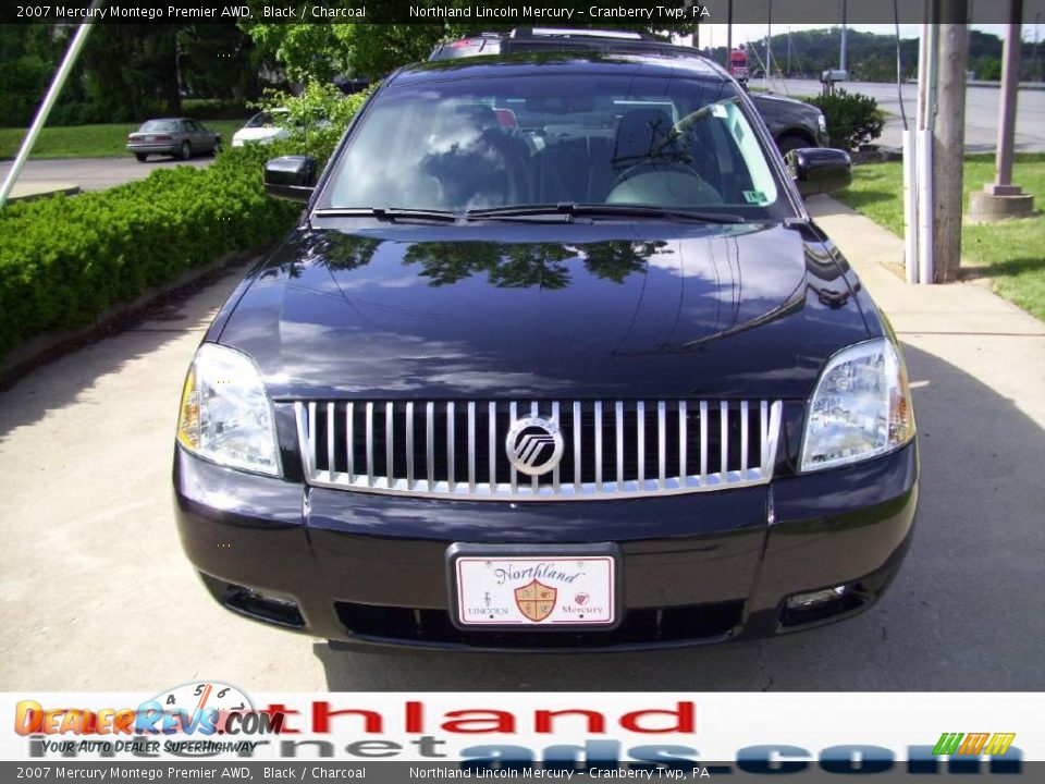 2007 Mercury Montego Premier AWD Black / Charcoal Photo #6
