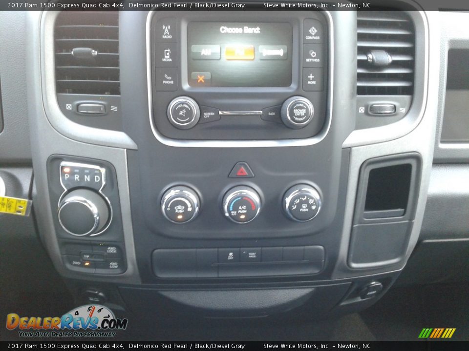 2017 Ram 1500 Express Quad Cab 4x4 Delmonico Red Pearl / Black/Diesel Gray Photo #18