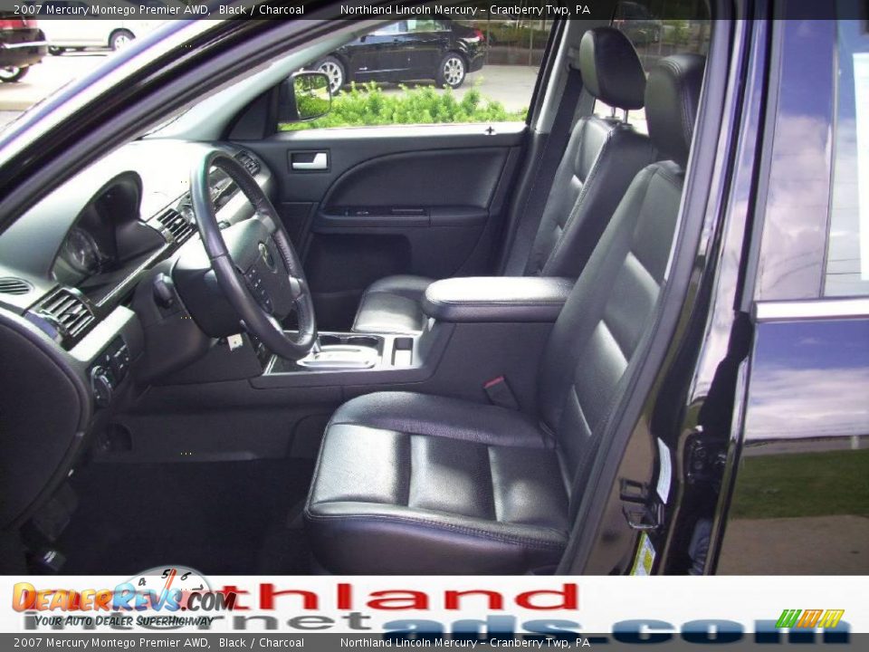 2007 Mercury Montego Premier AWD Black / Charcoal Photo #9