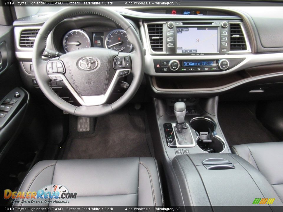 2019 Toyota Highlander XLE AWD Blizzard Pearl White / Black Photo #14