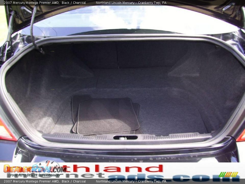 2007 Mercury Montego Premier AWD Black / Charcoal Photo #15