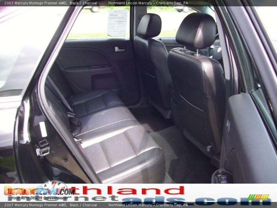 2007 Mercury Montego Premier AWD Black / Charcoal Photo #16