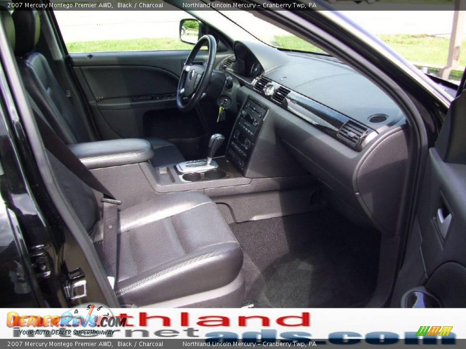2007 Mercury Montego Premier AWD Black / Charcoal Photo #17