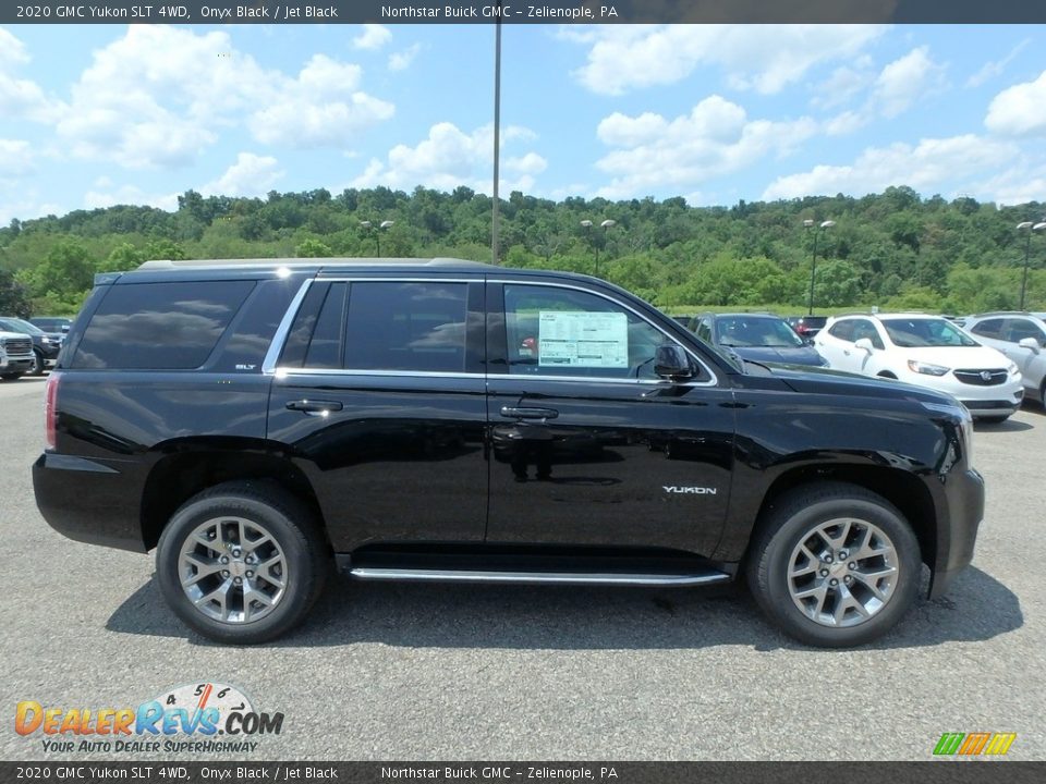 2020 GMC Yukon SLT 4WD Onyx Black / Jet Black Photo #4