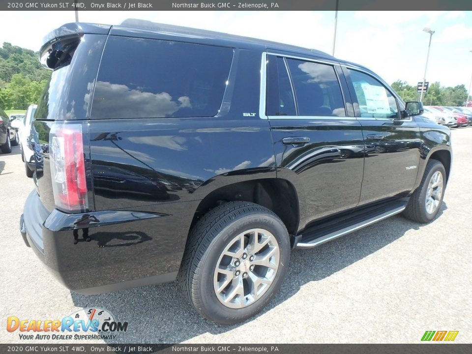 2020 GMC Yukon SLT 4WD Onyx Black / Jet Black Photo #5