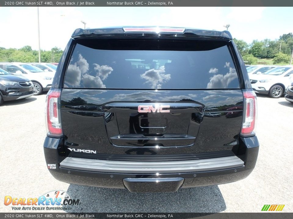 2020 GMC Yukon SLT 4WD Onyx Black / Jet Black Photo #6