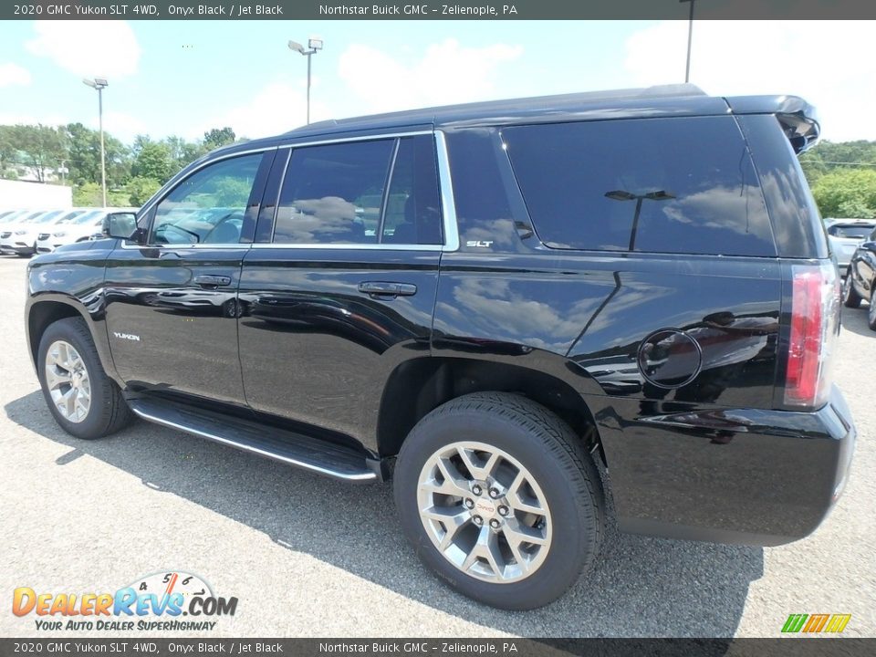 2020 GMC Yukon SLT 4WD Onyx Black / Jet Black Photo #9